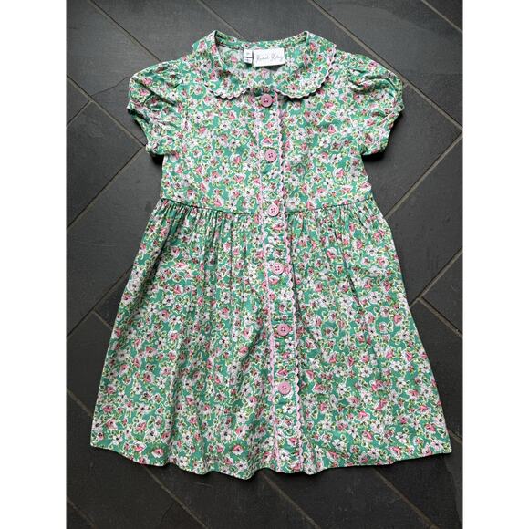 Rachel Riley Green Floral Dress 3T - sanvalentin.cl Rachel Riley Green Floral Dress 3T - sanvalentin.cl